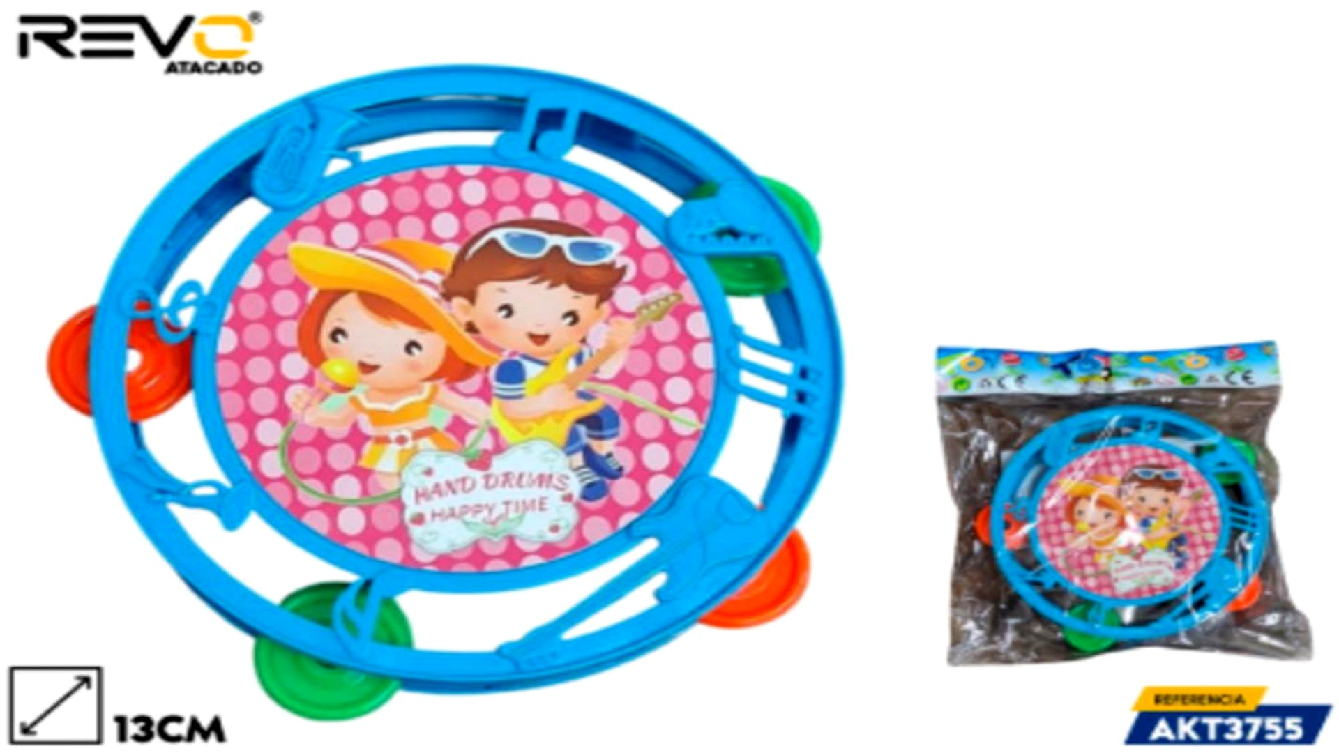 Pandeiro Infantil Ark | AKT3755