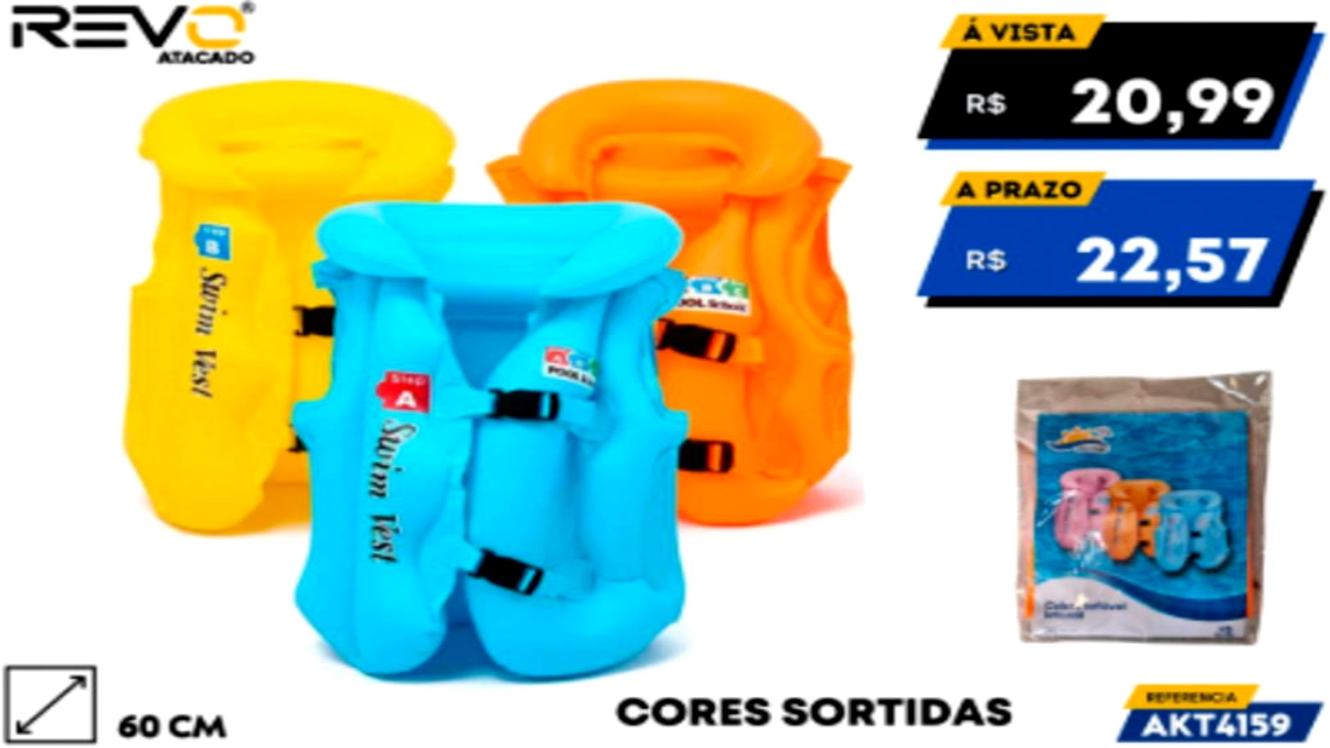 4.4 COLETE INFLAVEL INFANTIL G - AKT4159