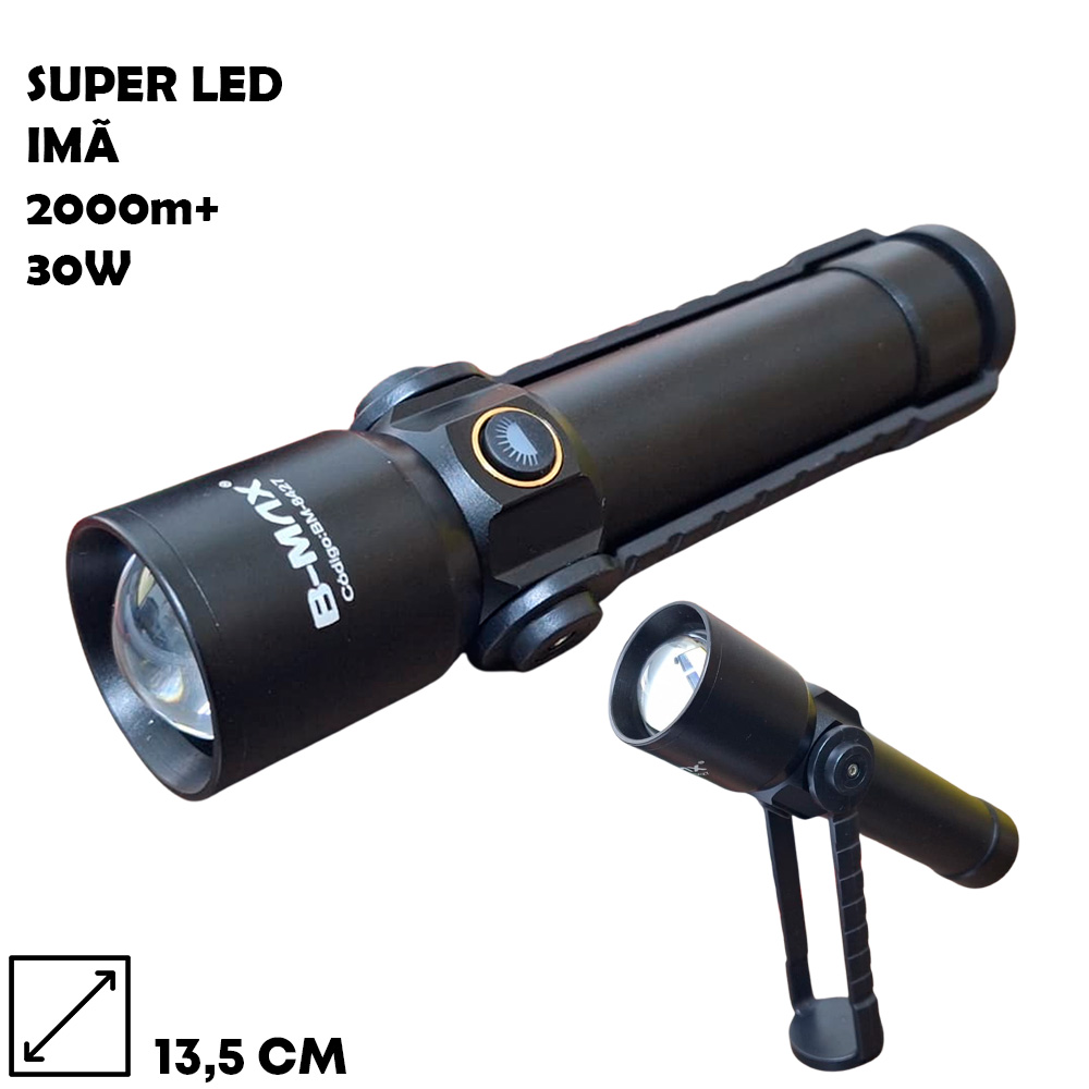 12.4 LANTERNA LED C/ SUPORTE - BM-8427