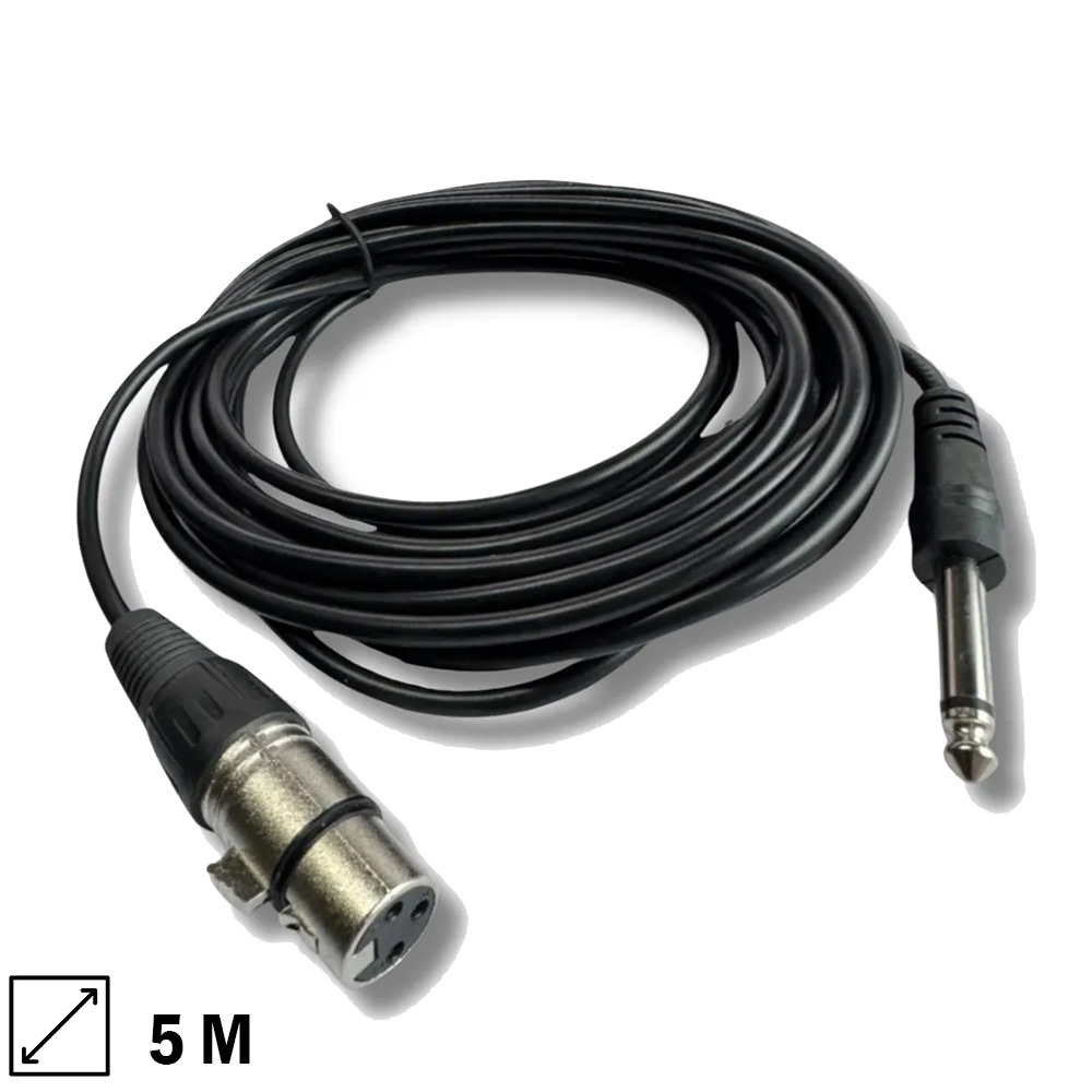 1.2 CABO P/ MICROFONE 5M - BM-8756