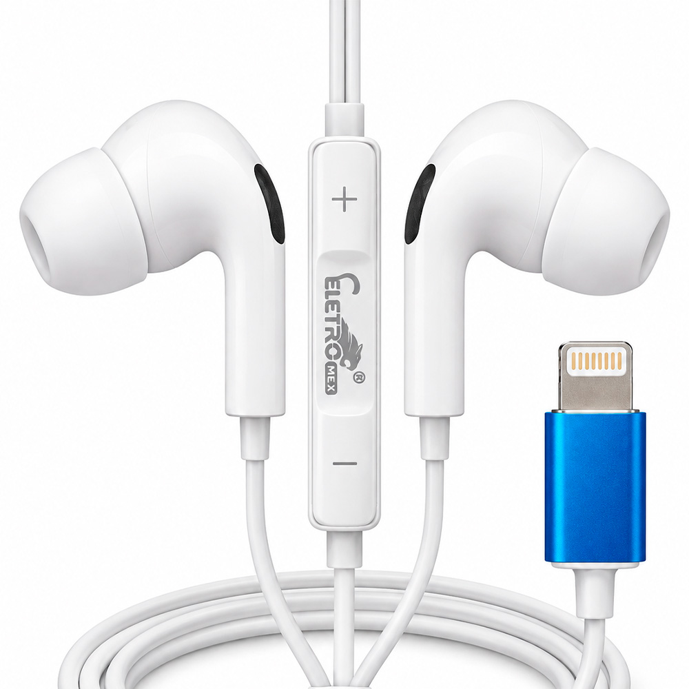 1.5 FONE DE OUVIDO C/ FIO IPHONE - EL-1431-5G