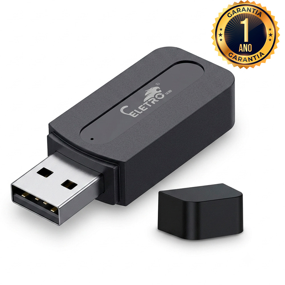 Adaptador Bluetooth USB Eletromex | EL-1831