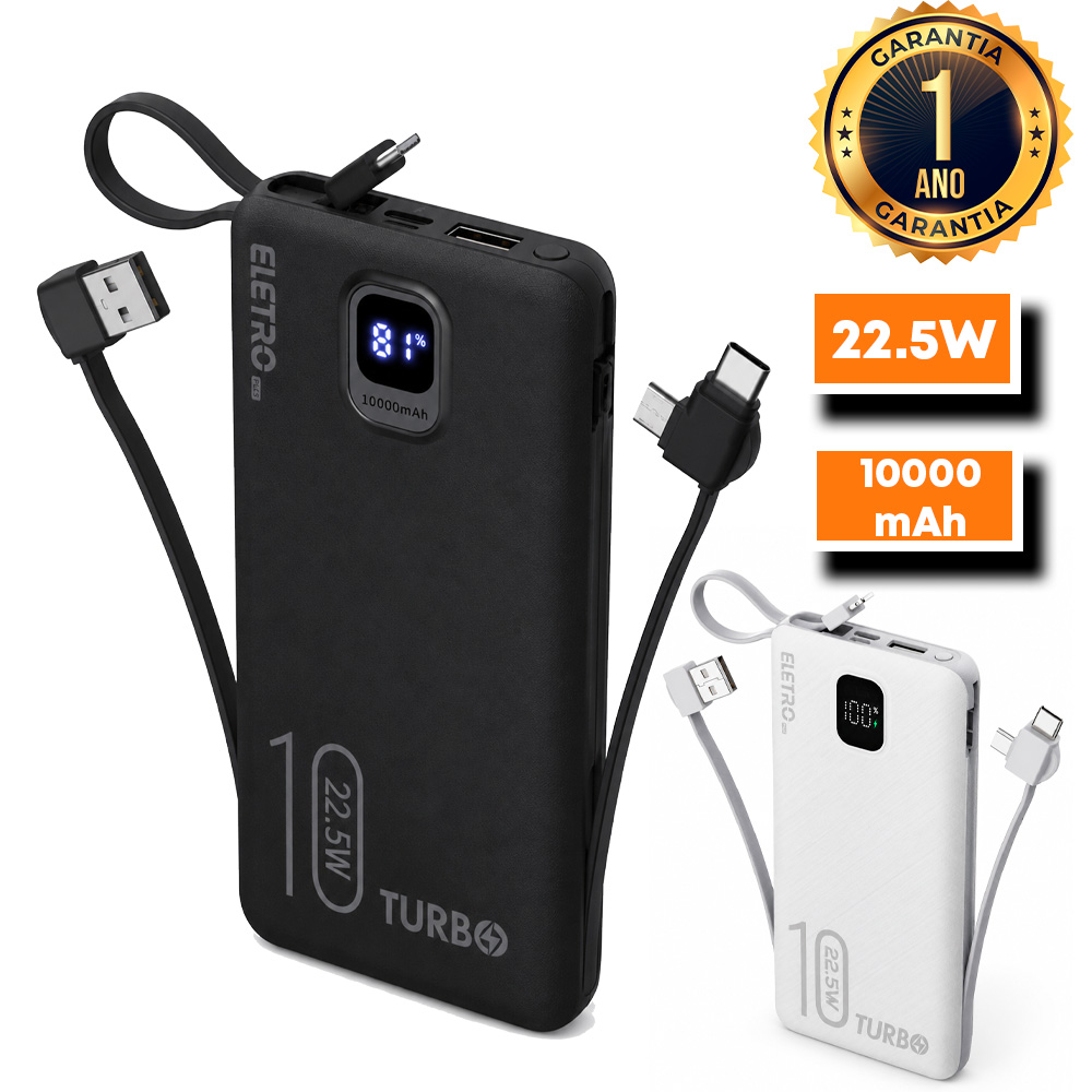 Powerbank 10000MAH Eletromex | EL-2917