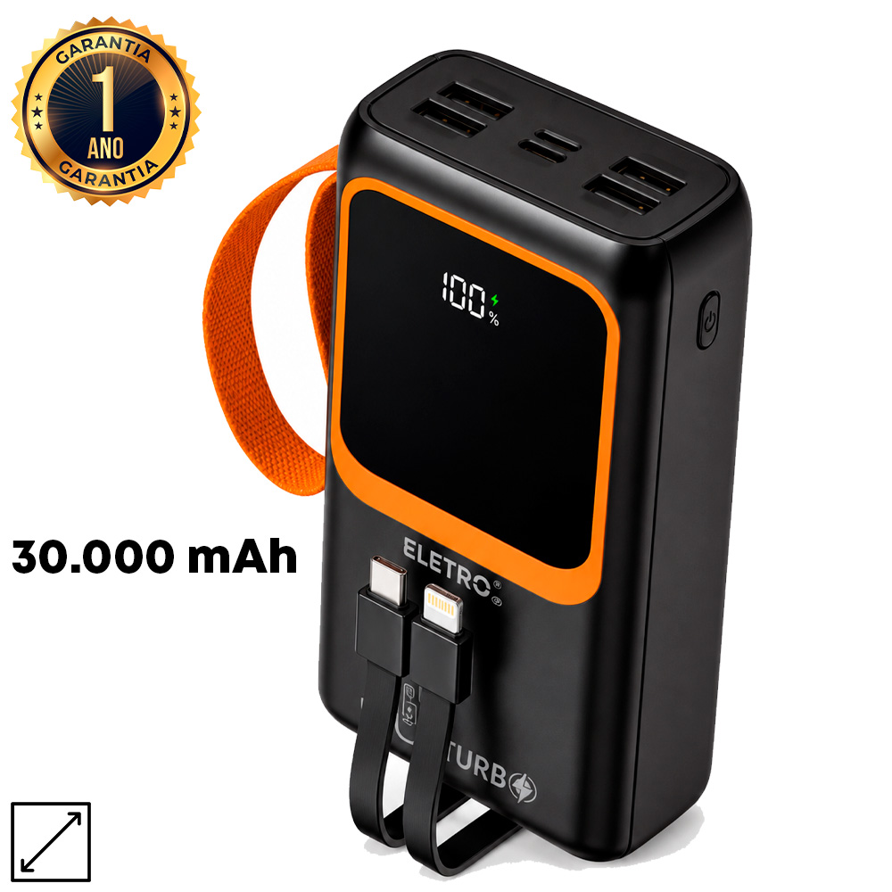 1.35 POWERBANK 30000mAh TURBO - EL-2991