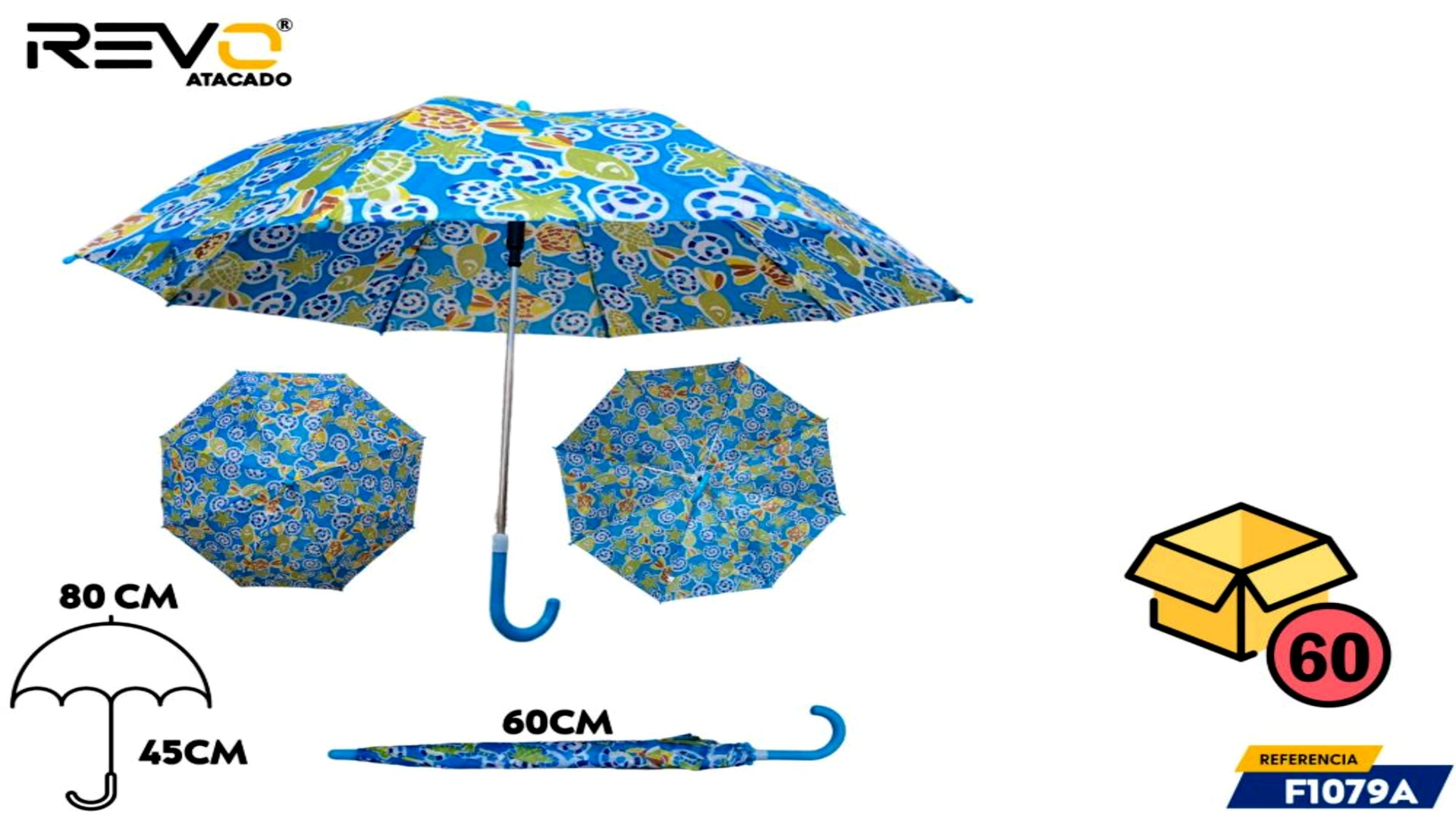 Guarda Chuva Infantil Estampado | F1079A
