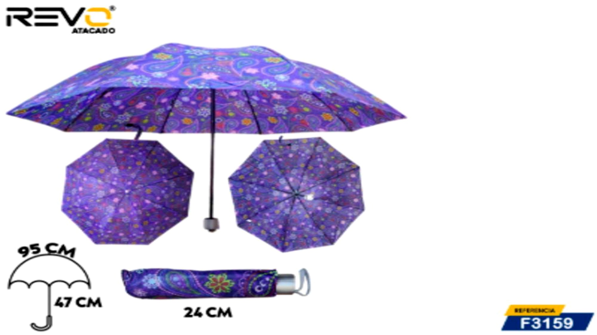 Sombrinha Estampada 8 Varetas | G3159