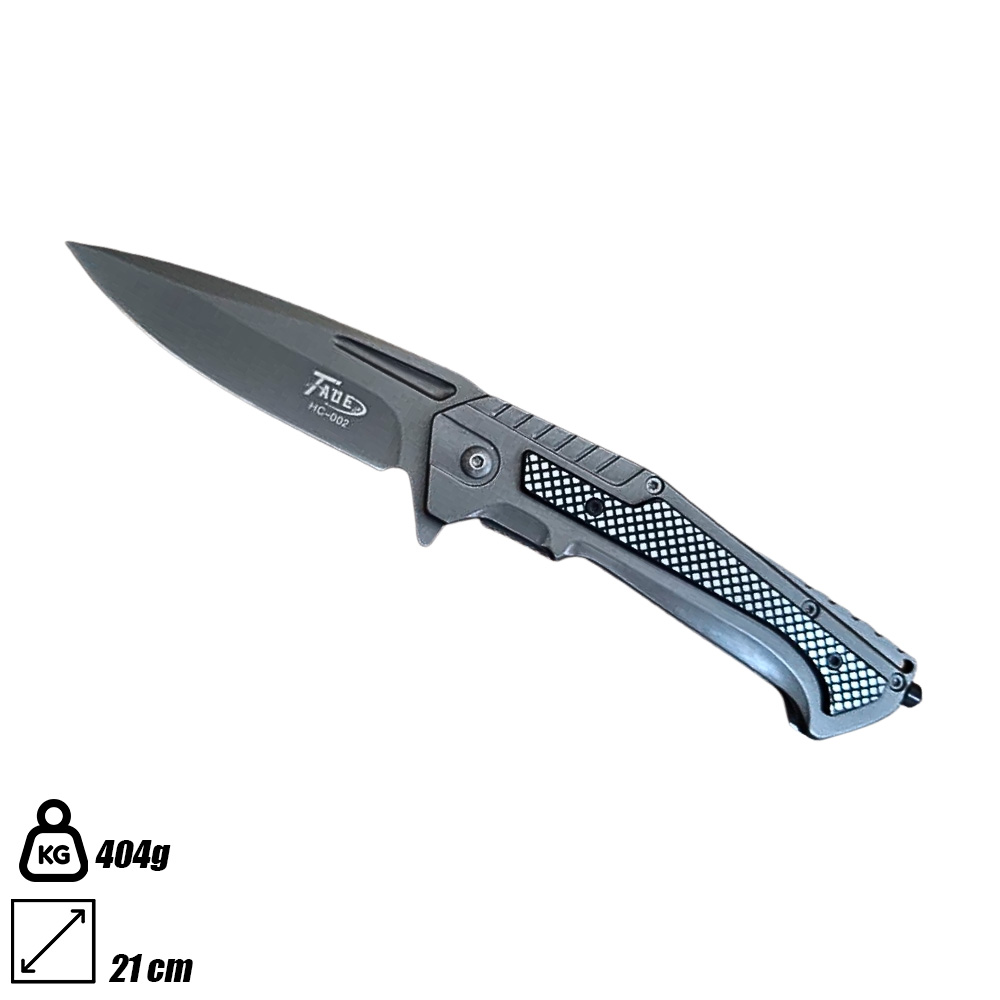 Canivete Tatico Semi Automatico Taue | HC-002