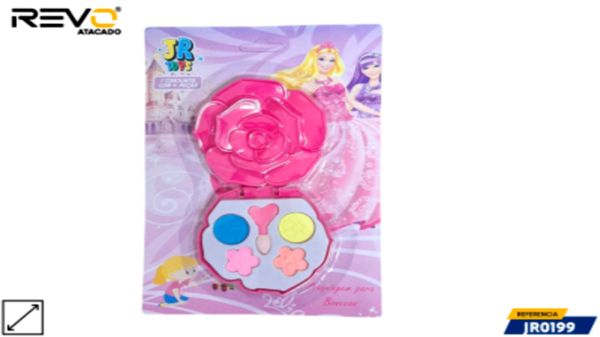Maquiagem Plastico Para Bonecas | JR0199