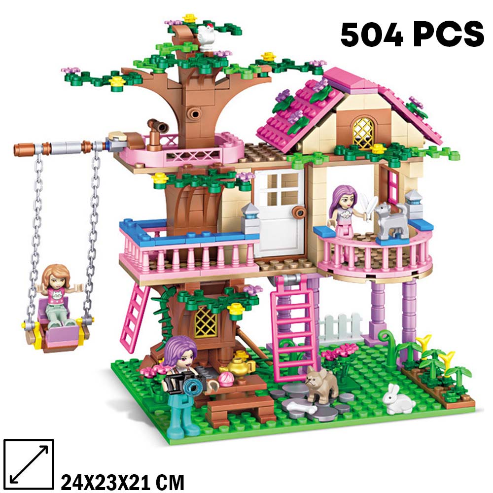 Brinquedo Montar Casa Arvore | KB7094