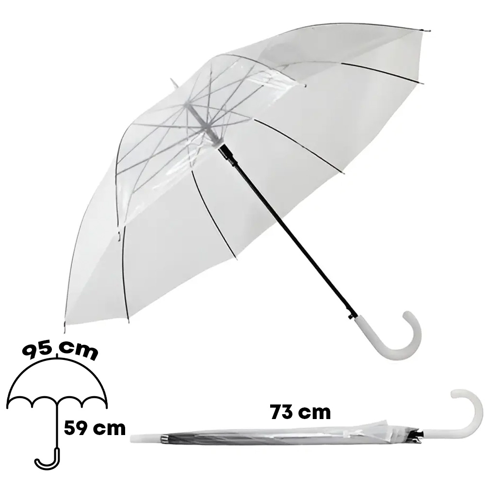 5.3 GUARDA CHUVA INFANTIL TRANSPARENTE - MP257