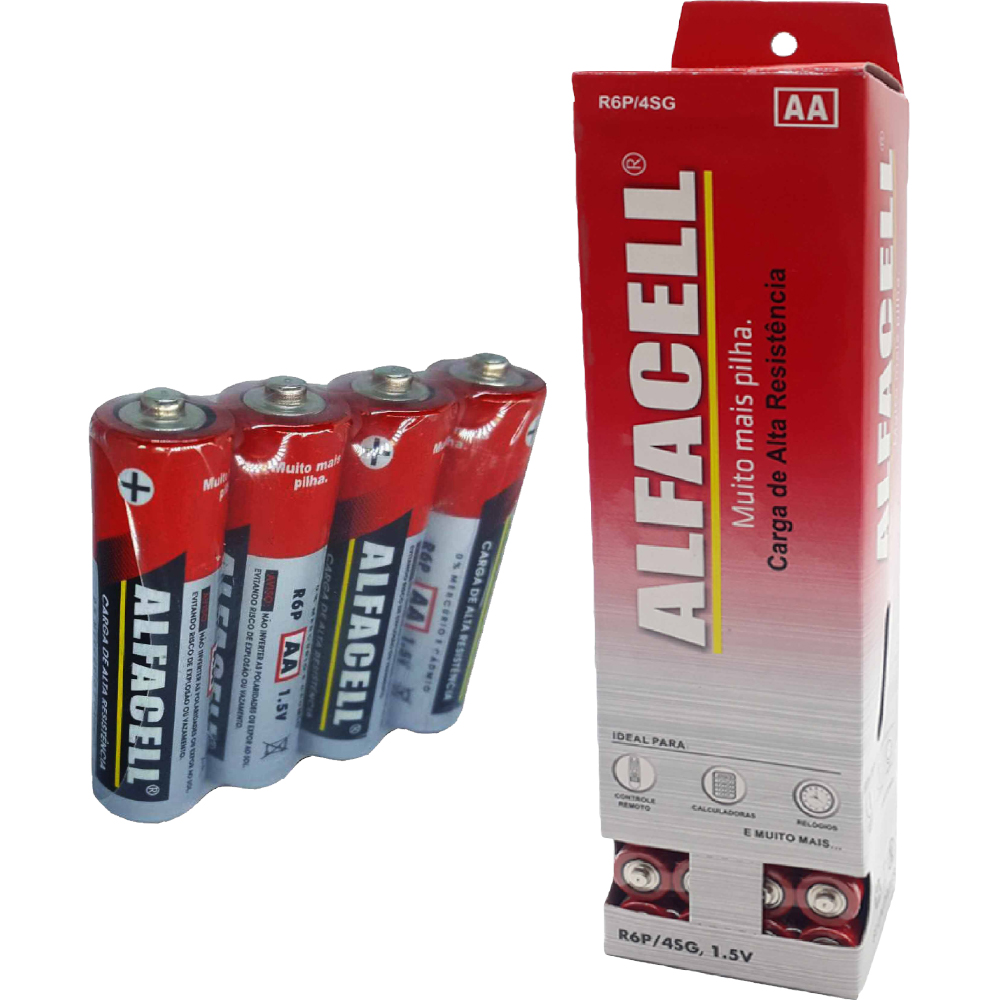 9.1 PILHA AA 1.5V CX C/60 - R6P/4SG
