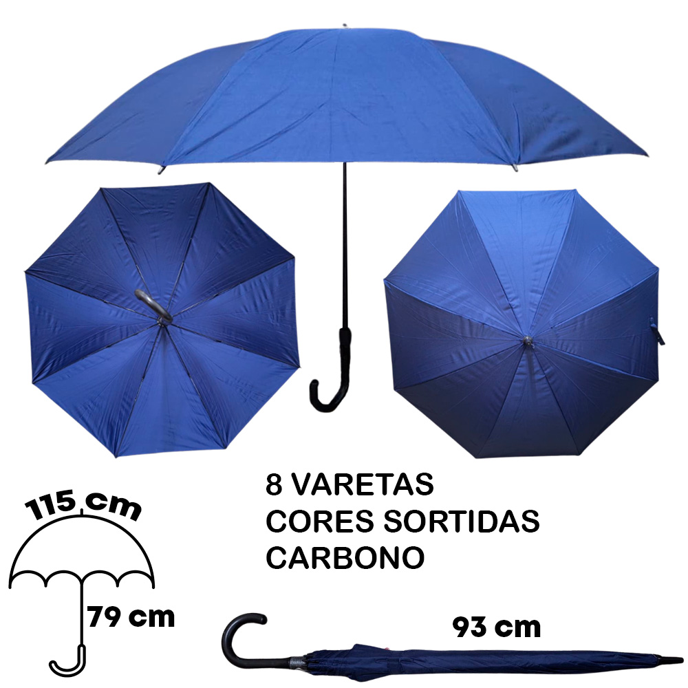 5.1 GUARDA CHUVA CARBONO CURVO - SBR012