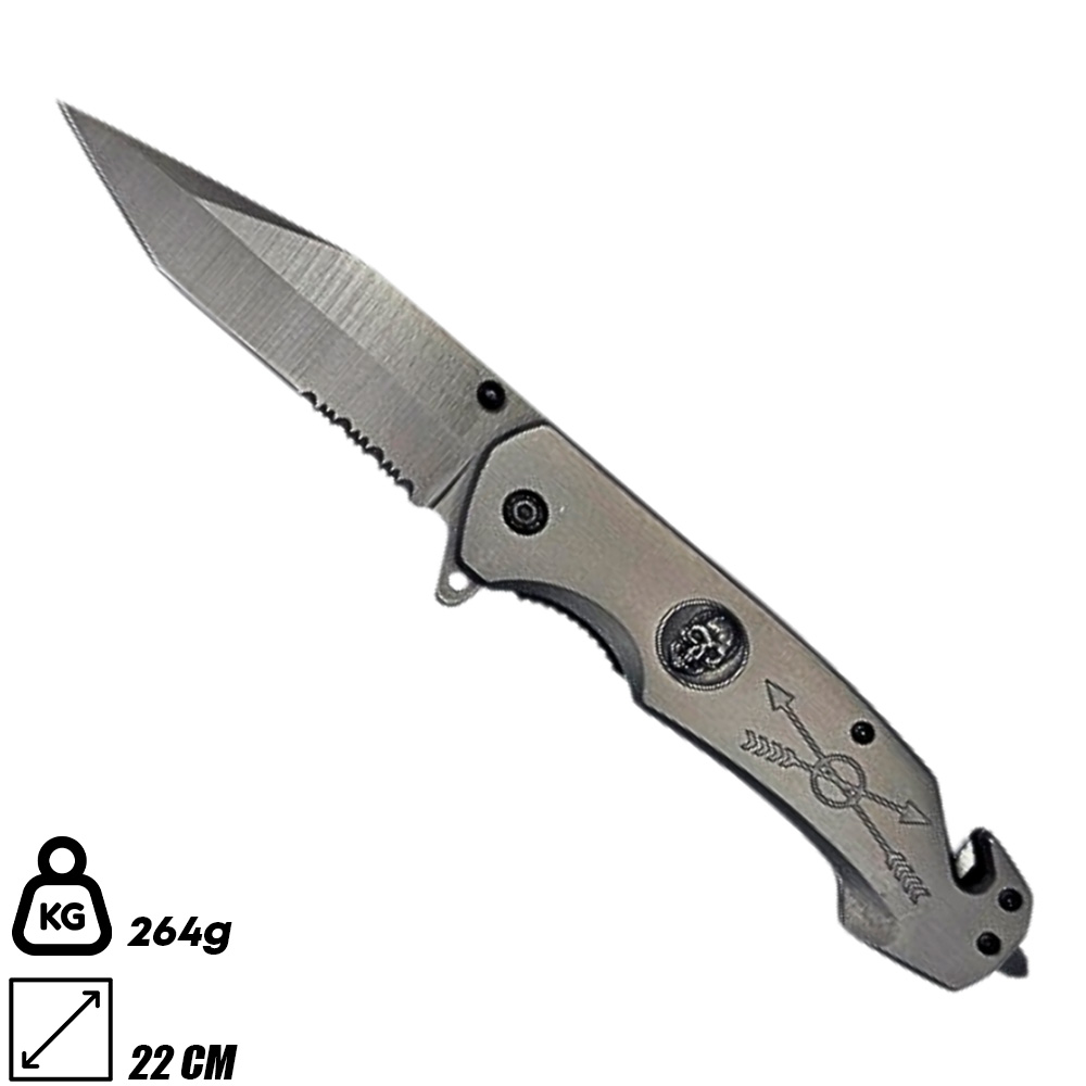 Canivete Tatico Semi Automatico Taue | TC12