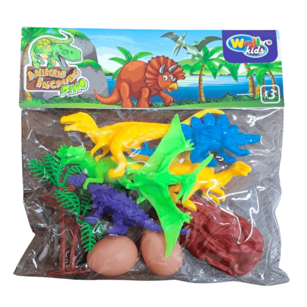 Kit Dinossauros Com 10 Peças | WB6757