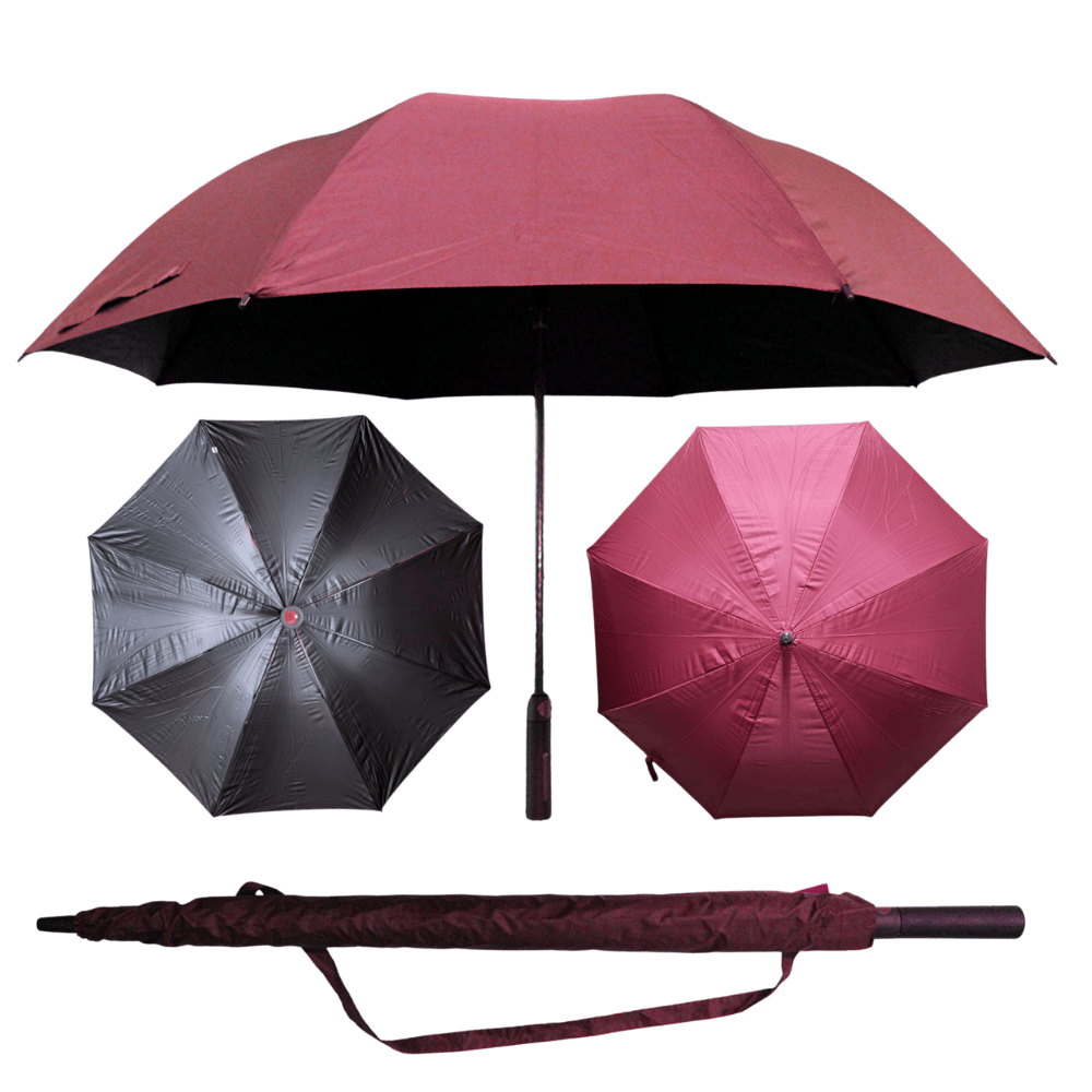 Guarda Chuva Reto Carbono Blackout Yins | YS35017